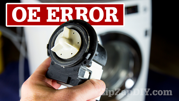 Read more about the article LG OE Error Message and Drain Pump Replacement