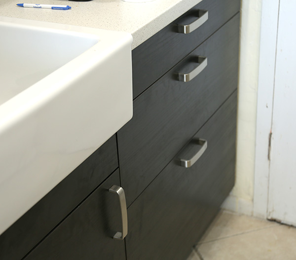 Kitchen Cabinets with IKEA Door Handles