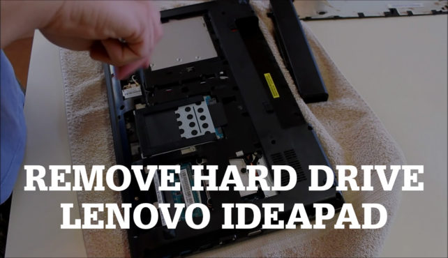Read more about the article Remove the Hard Drive on Lenovo IdeaPad
