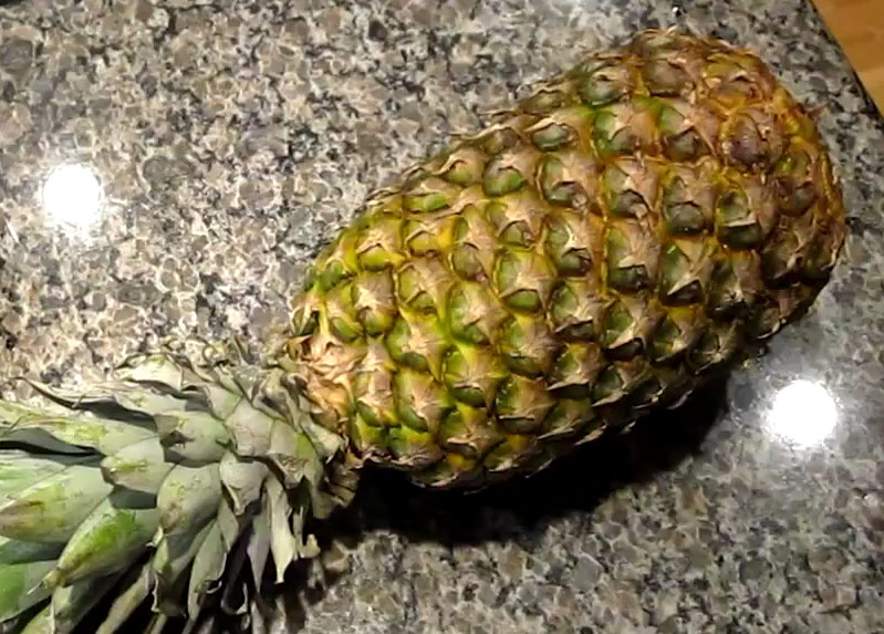 A Ripe Pineapple