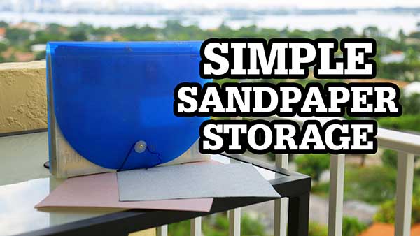 Read more about the article Simple Sandpaper Organizer Idea