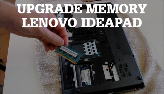 Read more about the article Upgrade the Memory on Lenovo IdeaPad