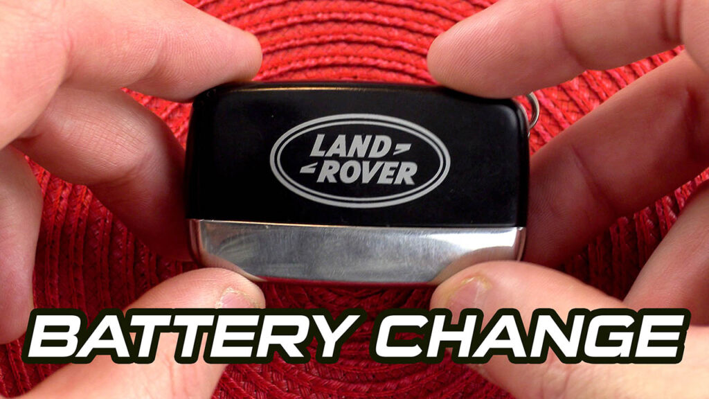 Land Rover Battery Key Replacement  / Range Rover Key Battery